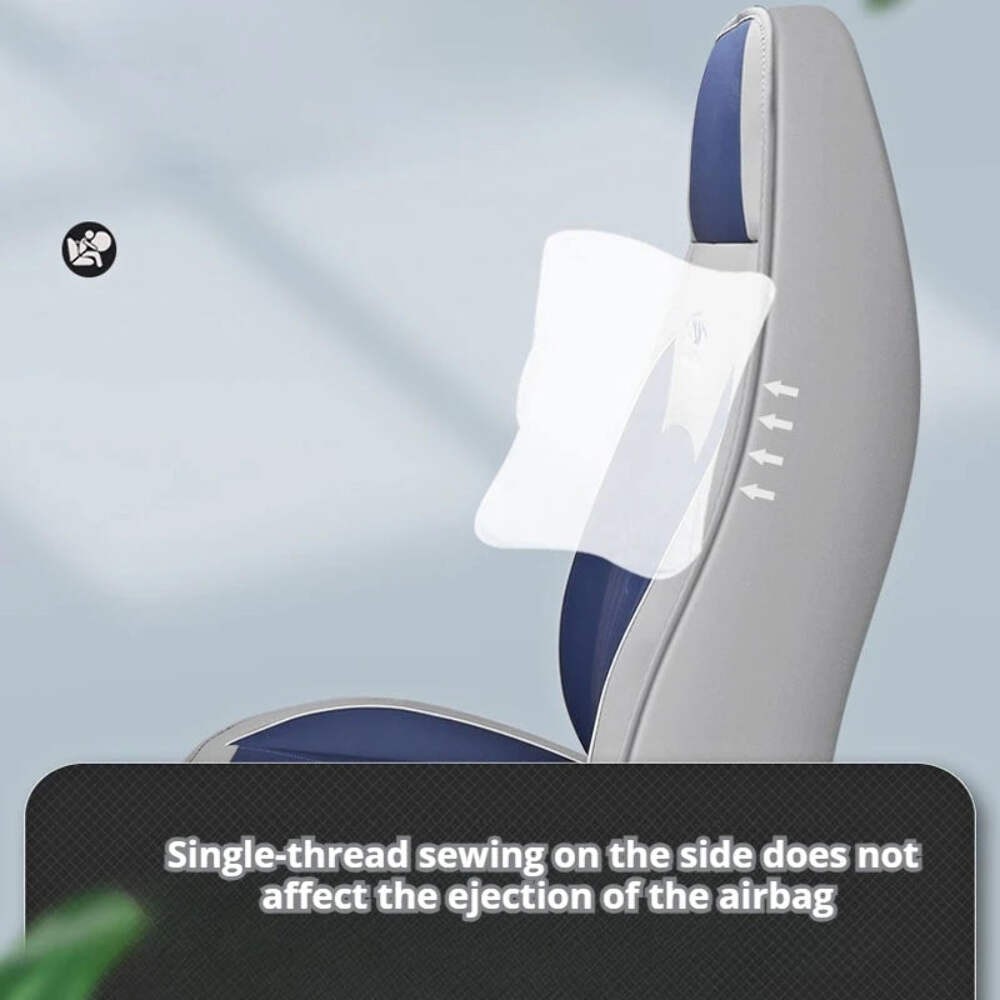 2pc Car Seat Covers for Integrated Headrests Effective Protection Comfortable