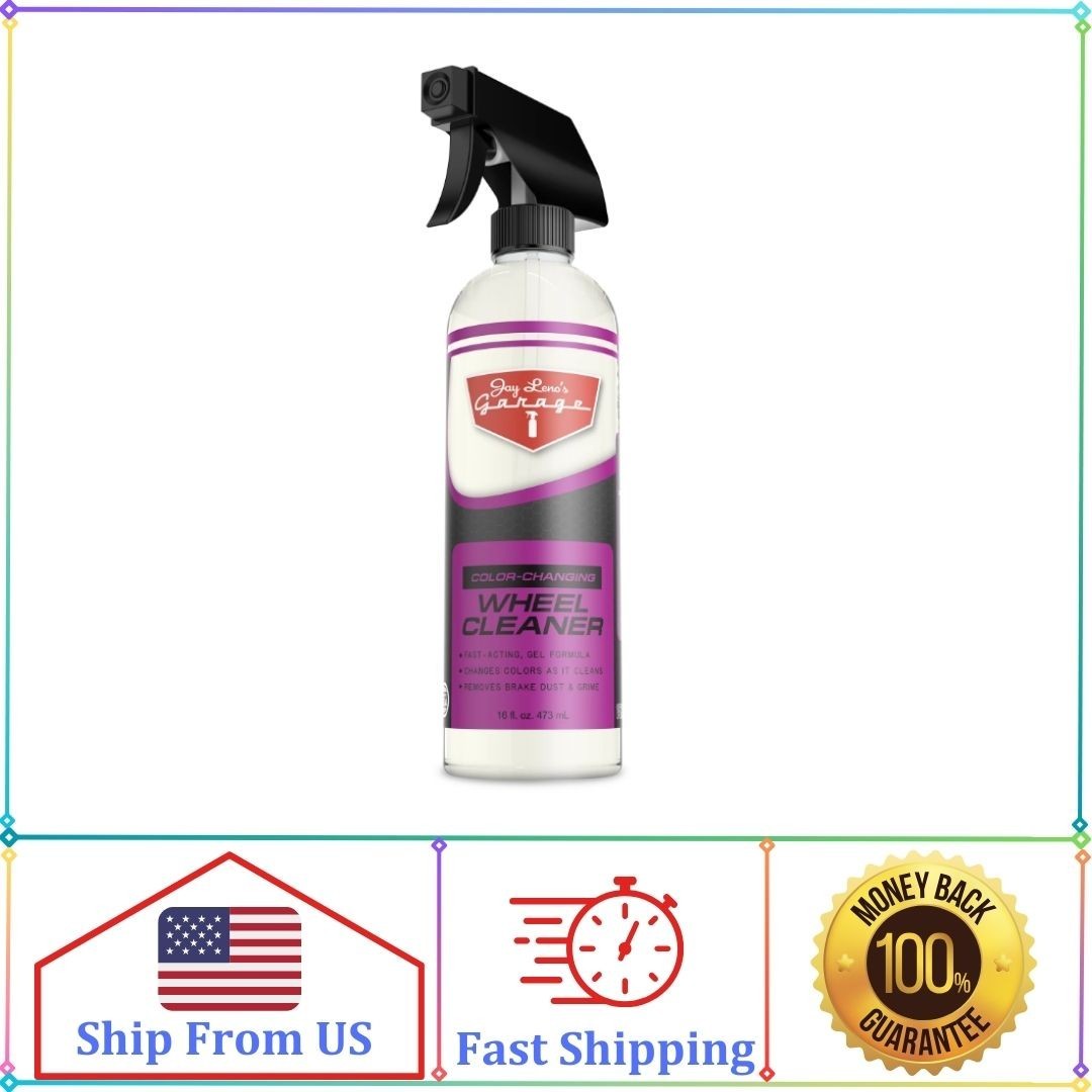 Jay Leno’s Garage Wheel Cleaner (16 oz) – Easily Cleans Car Wheels
