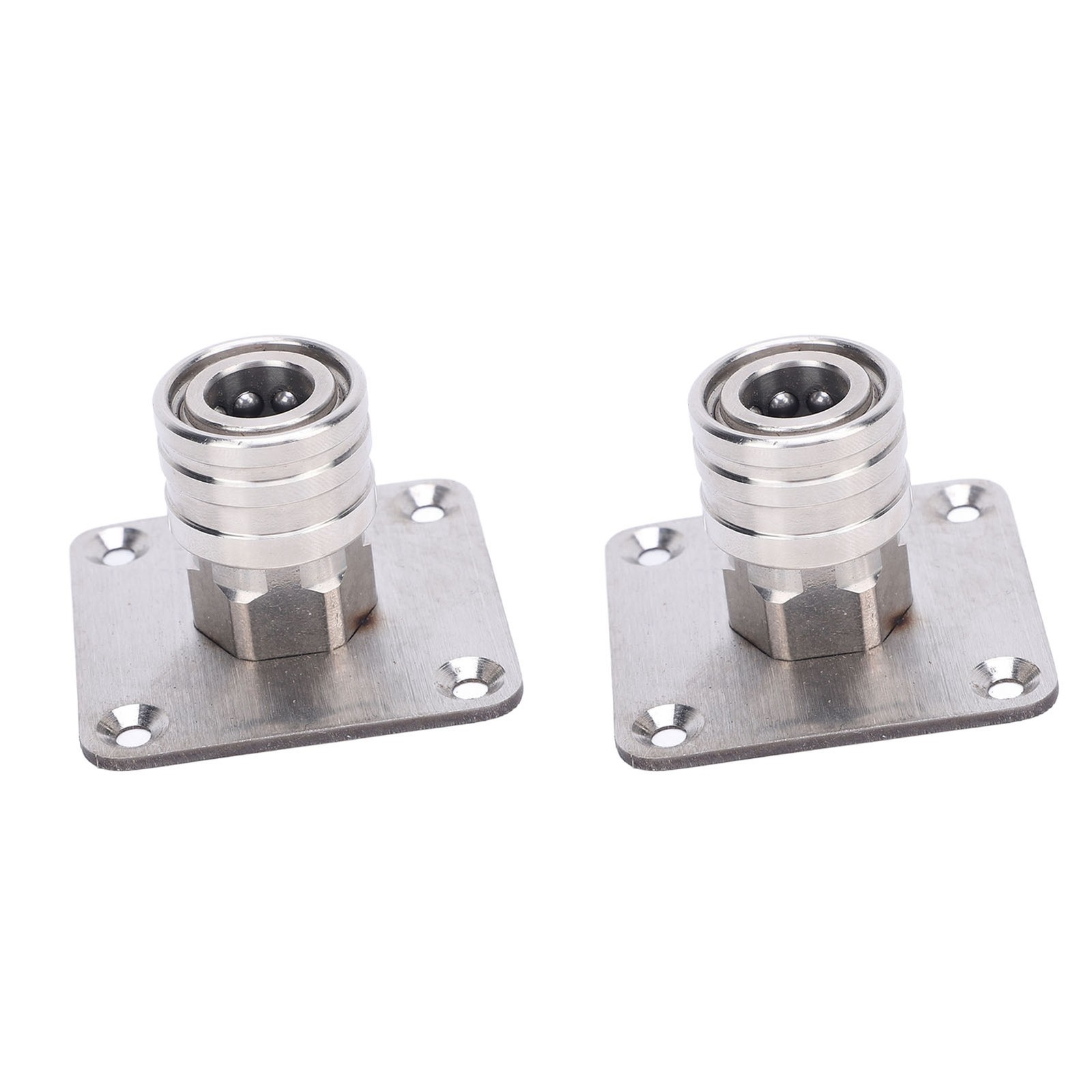 »New Pair Of Pressure Washer Foam Cannon Holder 1/4in Quick Connect Wall Mount