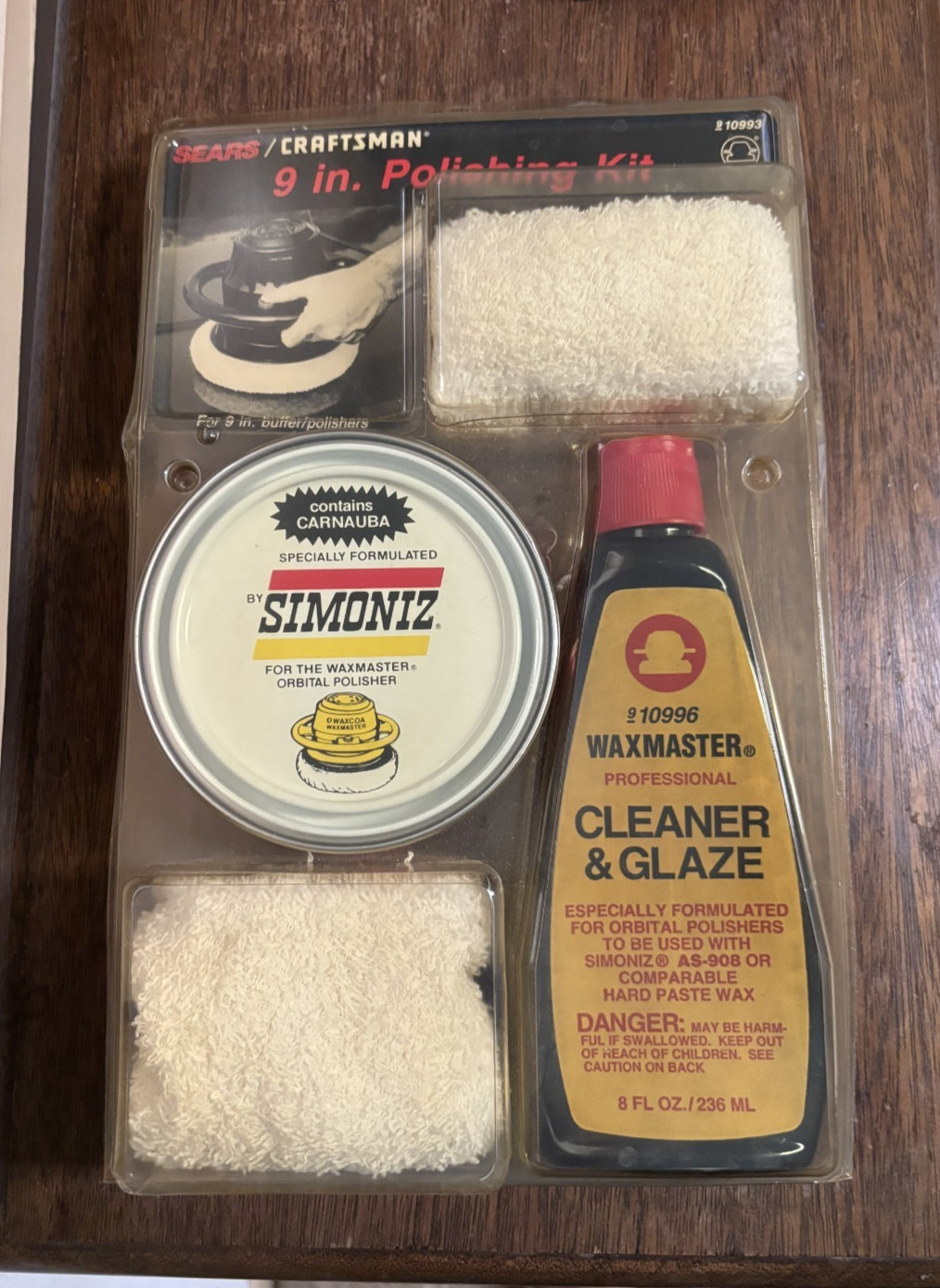 Vintage Sears/Craftsman 9 Inch Polishing Kit Unopened