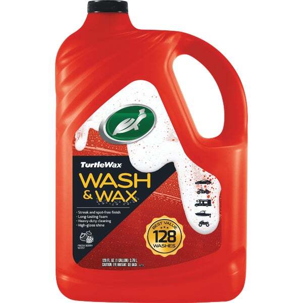 (2)- Turtle Wax 128 Oz. Liquid Car Wash and Wax Car Pickup Truck Wash 53499