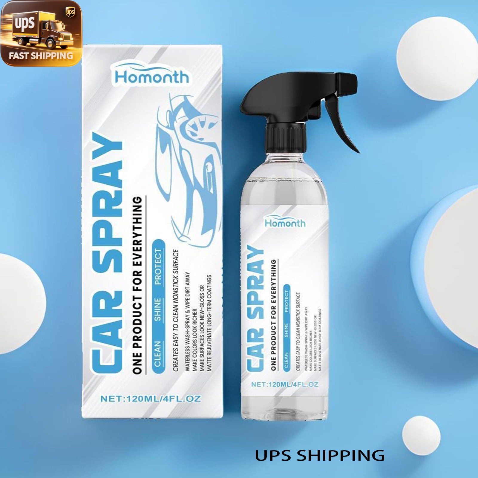 High-Performance Auto Coating – Multi-Functional Paint Retrofitting Spray
