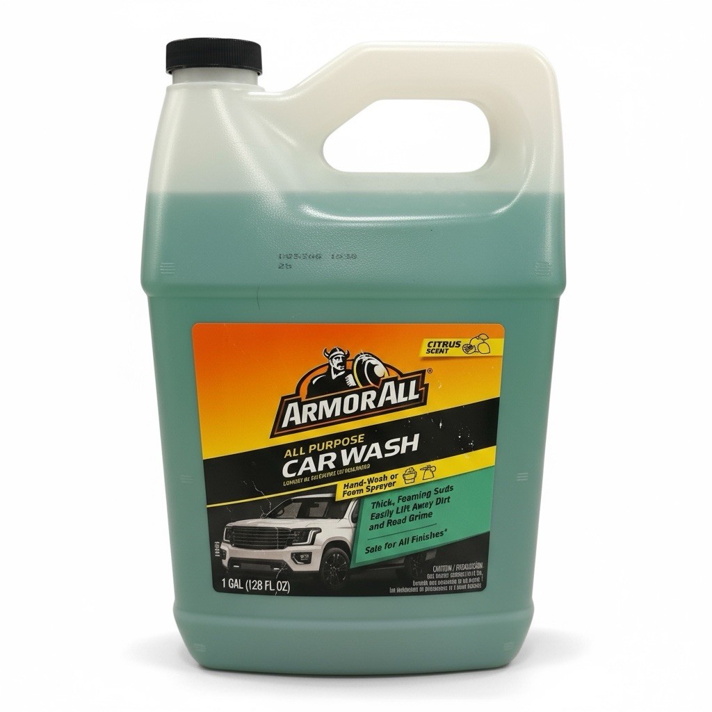 6 Pack-Armor All All Purpose Car Wash 1 Gallon (128 oz) Citrus Scent-6 Pack