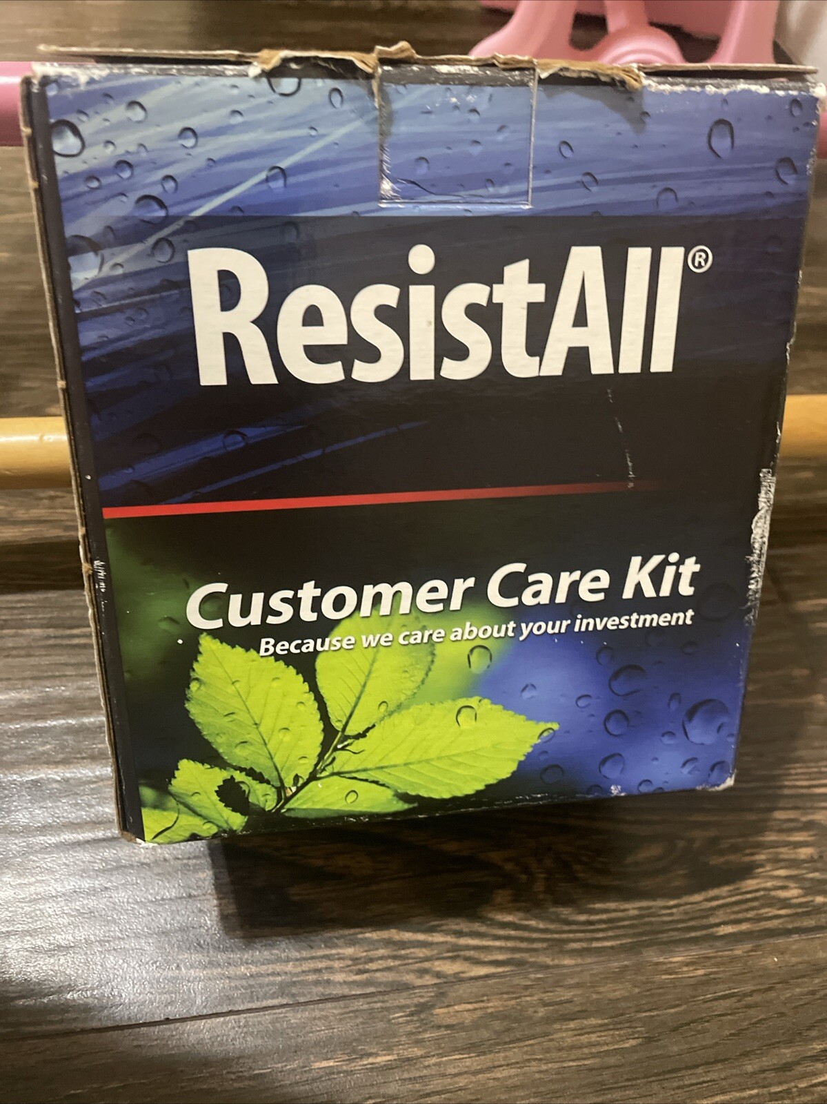 ResistAll Customer Care Kit Car Cleaning Supplies Interior Exterior Kit Open Box