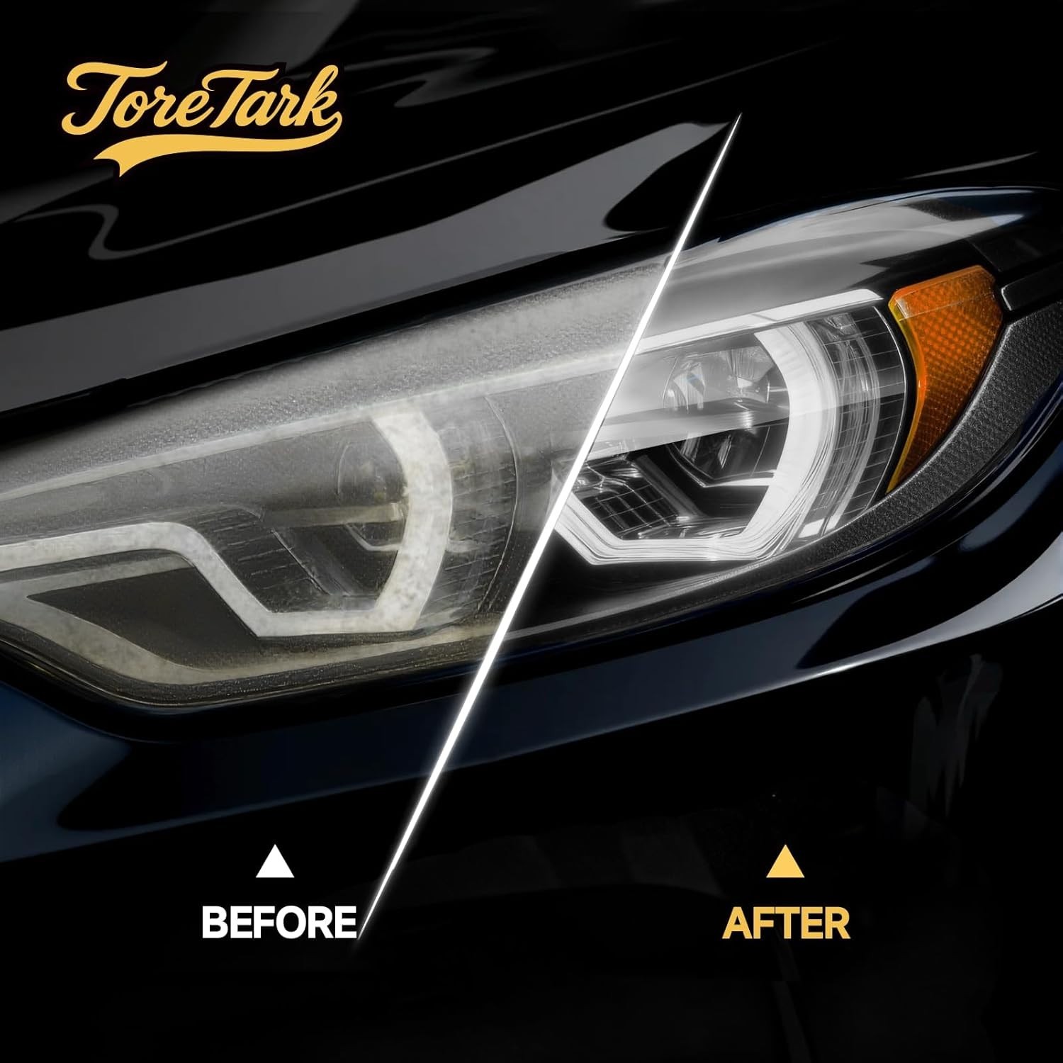 Car Headlight Restore and Cleaner, Removes Dullness, Yellowing and…