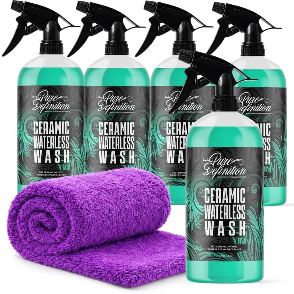 Ceramic Waterless Wash 5L – SiO2 Cleaning Car Spray Paint, Glass, Wheels & Trim