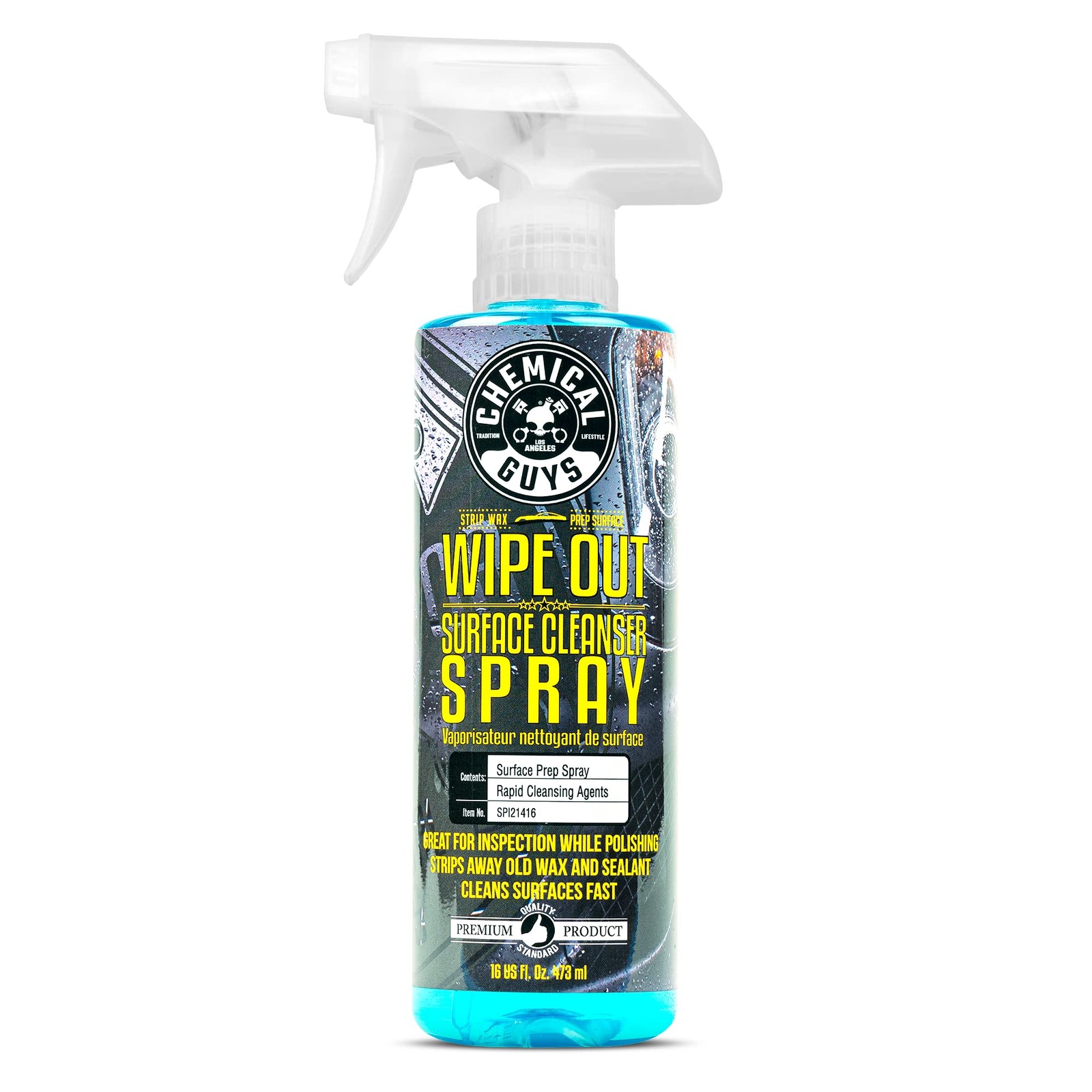 Surface Cleanser Spray 16 Fl Oz Wipe Out Chemical Guys SPI21416