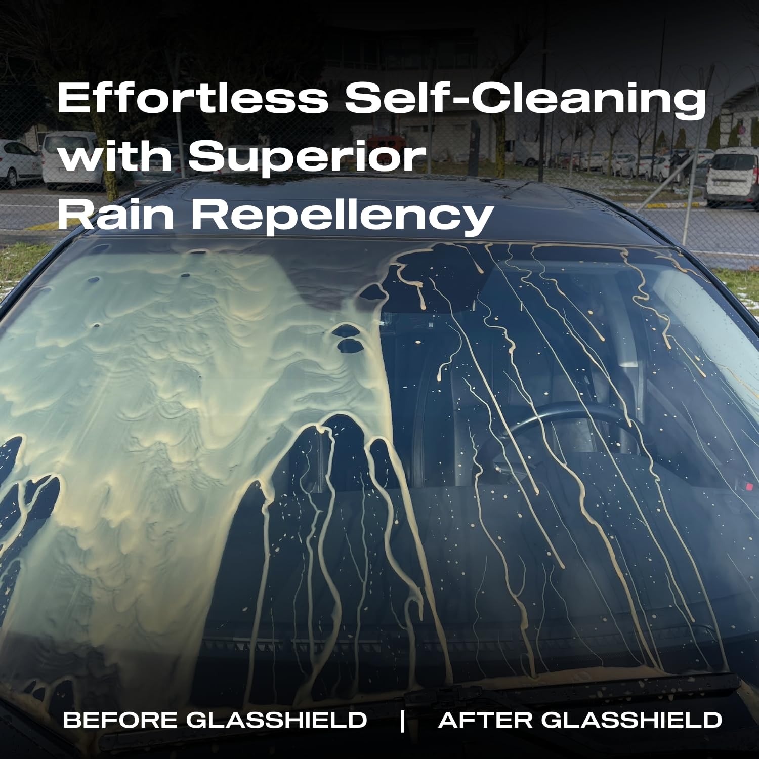 Nasiol GlasShield Wipe-On Nano Rain Repellent Wipe Kit, Ceramic Coating for…
