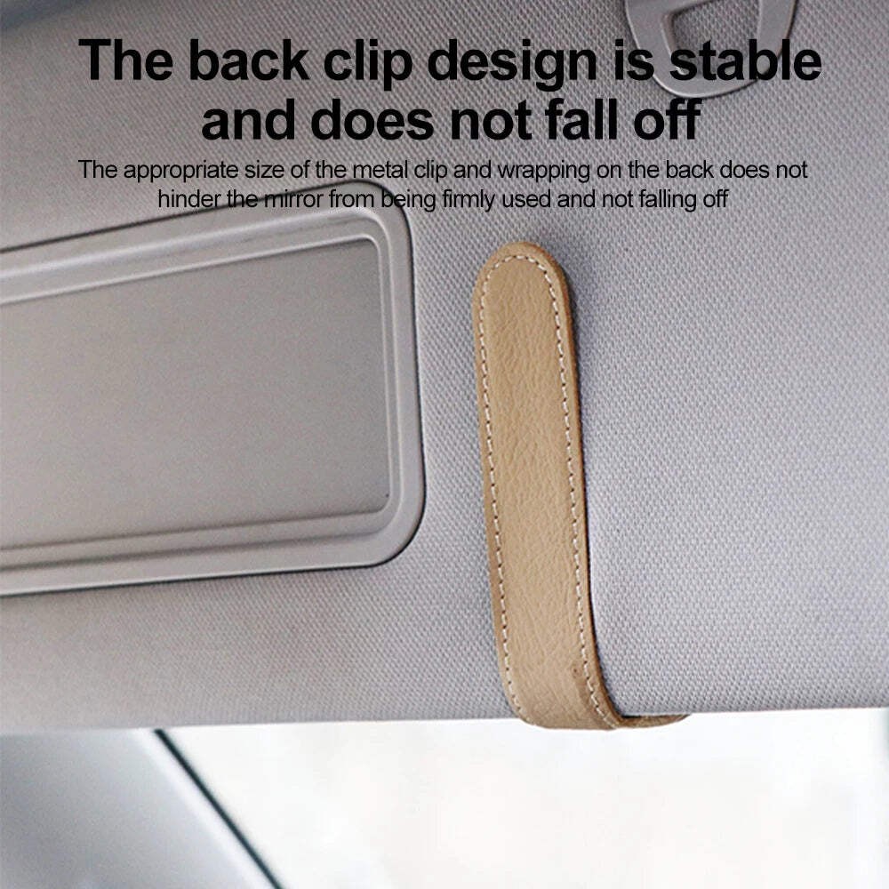 Universal Car Sunglasses Clip Card Ticket Holder Stand Fastener Pen Case Bracket