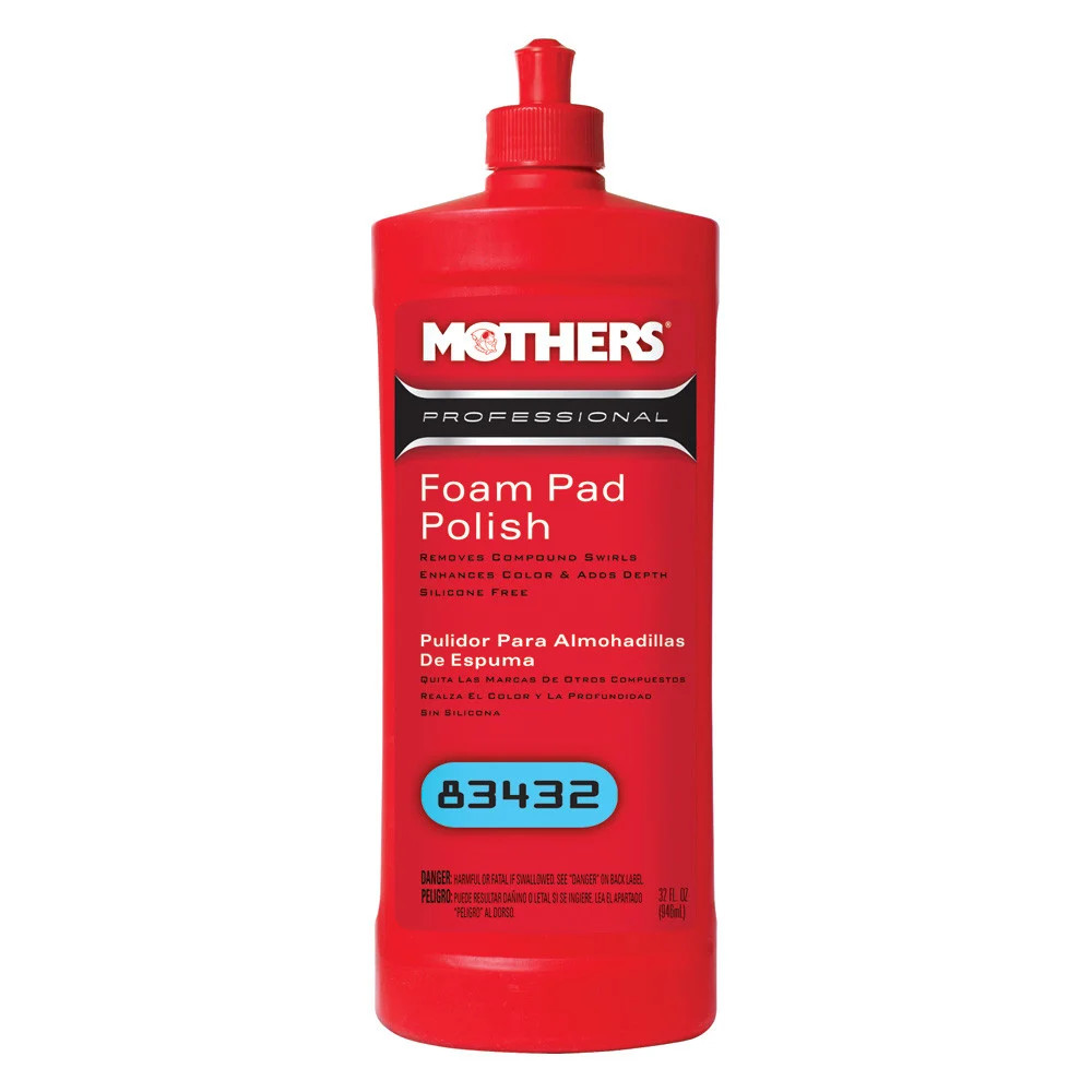 Mothers 32 oz. Professional Foam Pad Polish