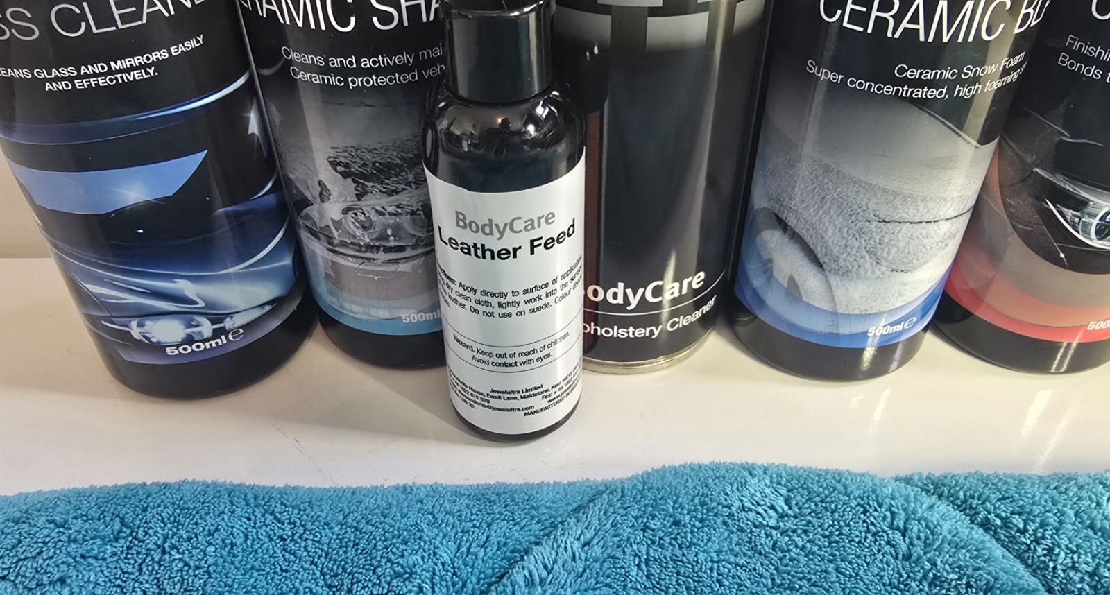 Body Care Ceramic Car Cleaning Kit & Carry Case