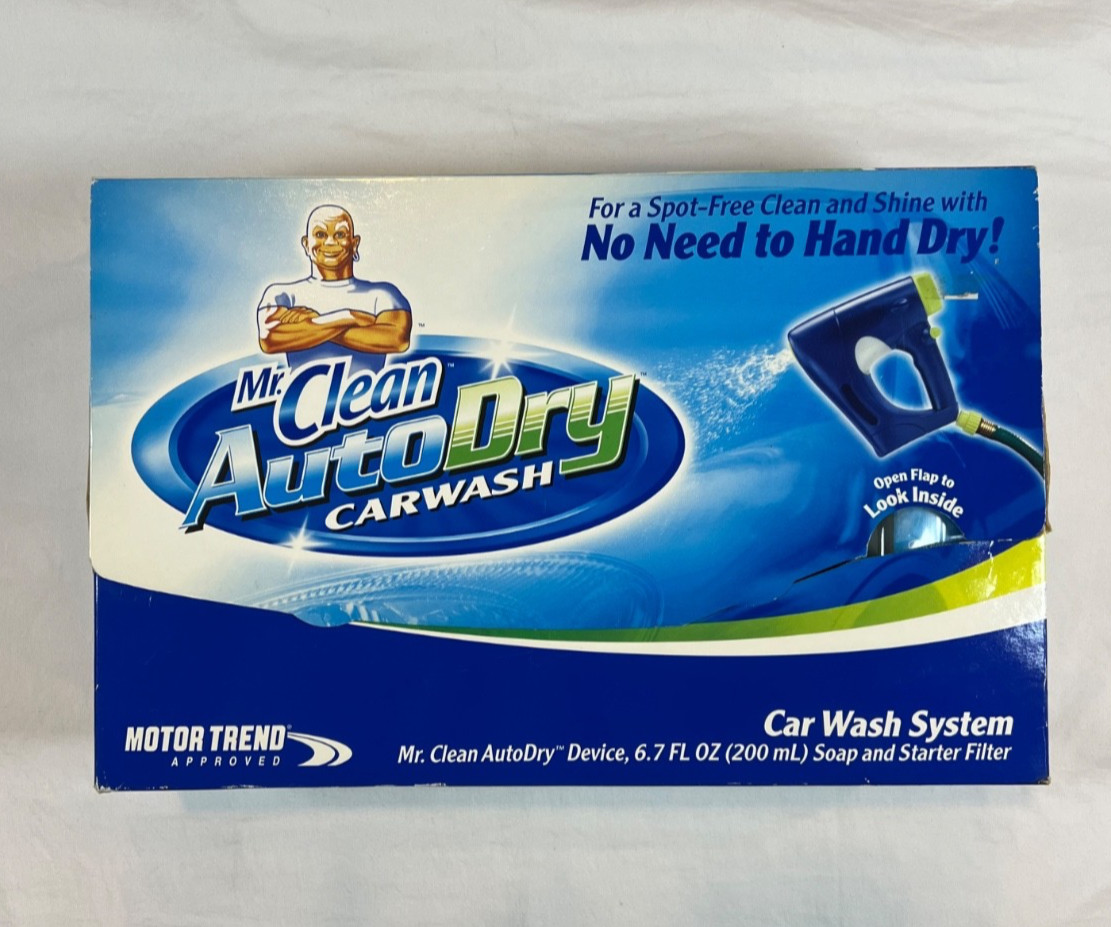 Mr. Clean Auto Dry Spot-Free New Clean Shine Car Wash Spray System Starter Kit