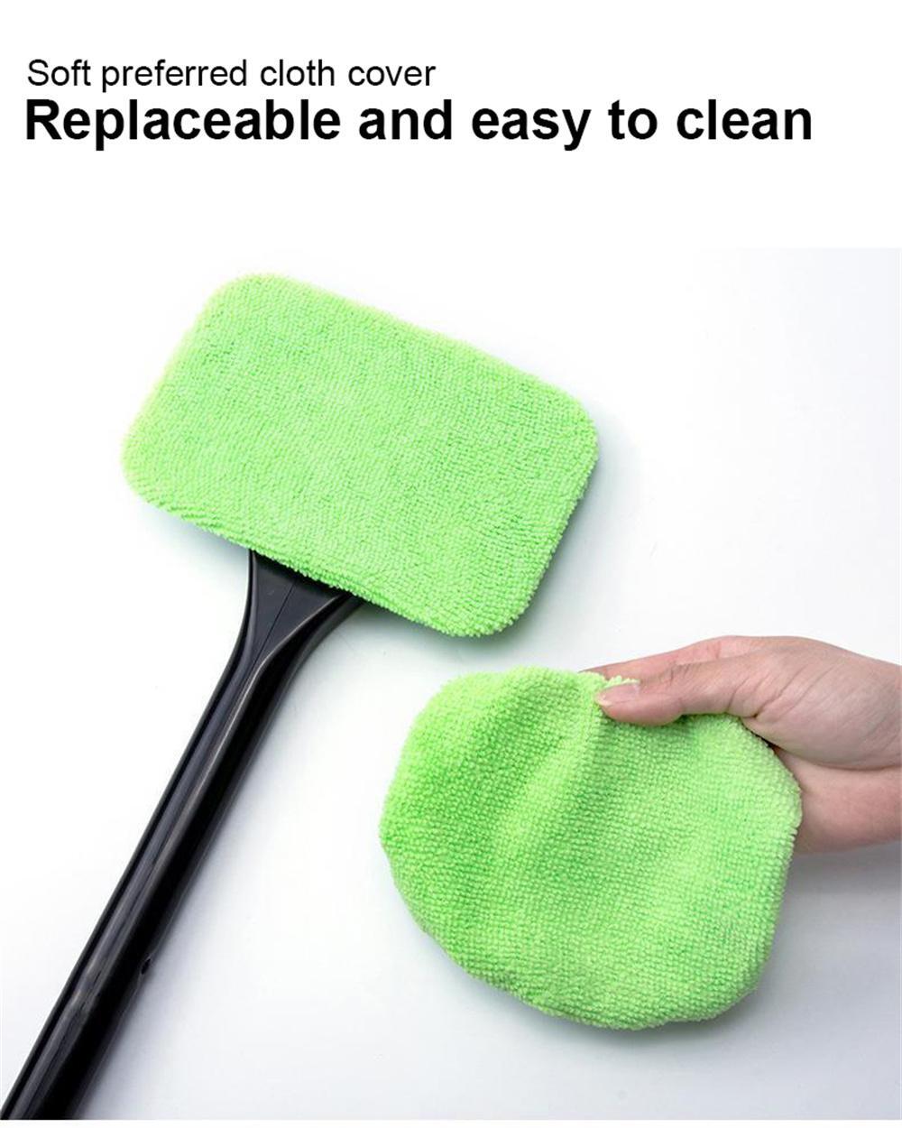 Long-handled Car Window Cleaner Brush Kit