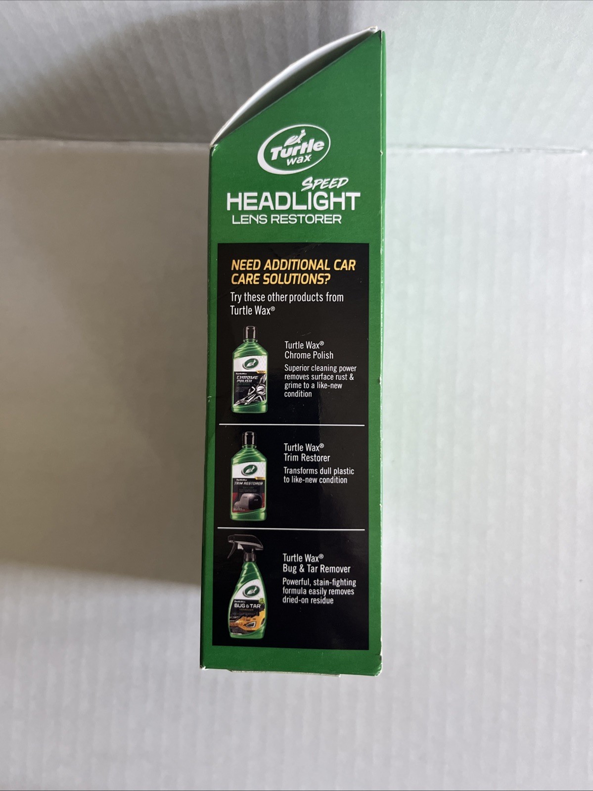 Turtle Wax Speed Headlight Lens Restorer Kit – Heal & Seal Technology