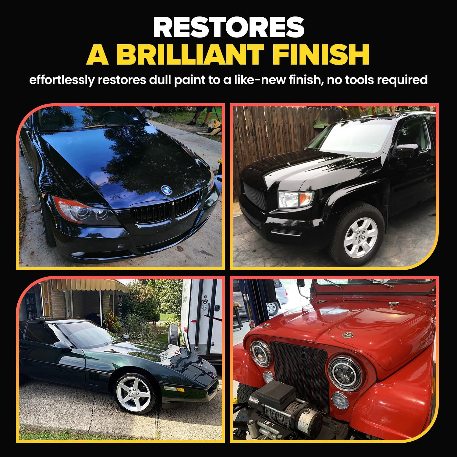 Carfidant Scratch Repair & Swirl Remover,Car Paint Scratch Remover &Restorer Kit