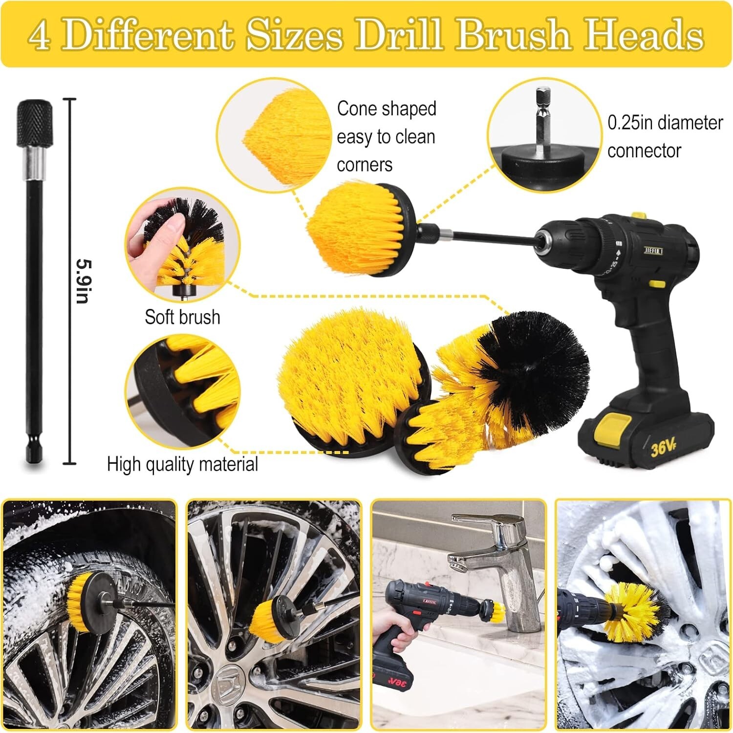 Comprehensive 27Pcs Car Detailing Set – Ideal for Enthusiasts & Professionals