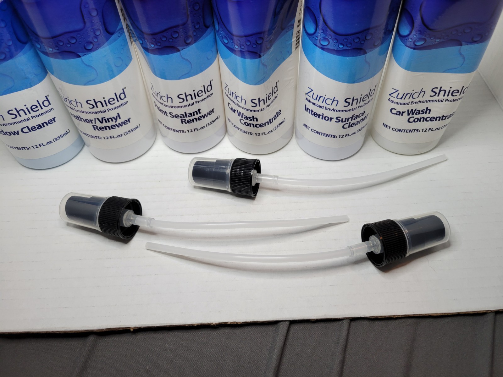 Zurich Shield Automotive Interior Exterior Customer Care Car Wash Detail Kit NEW