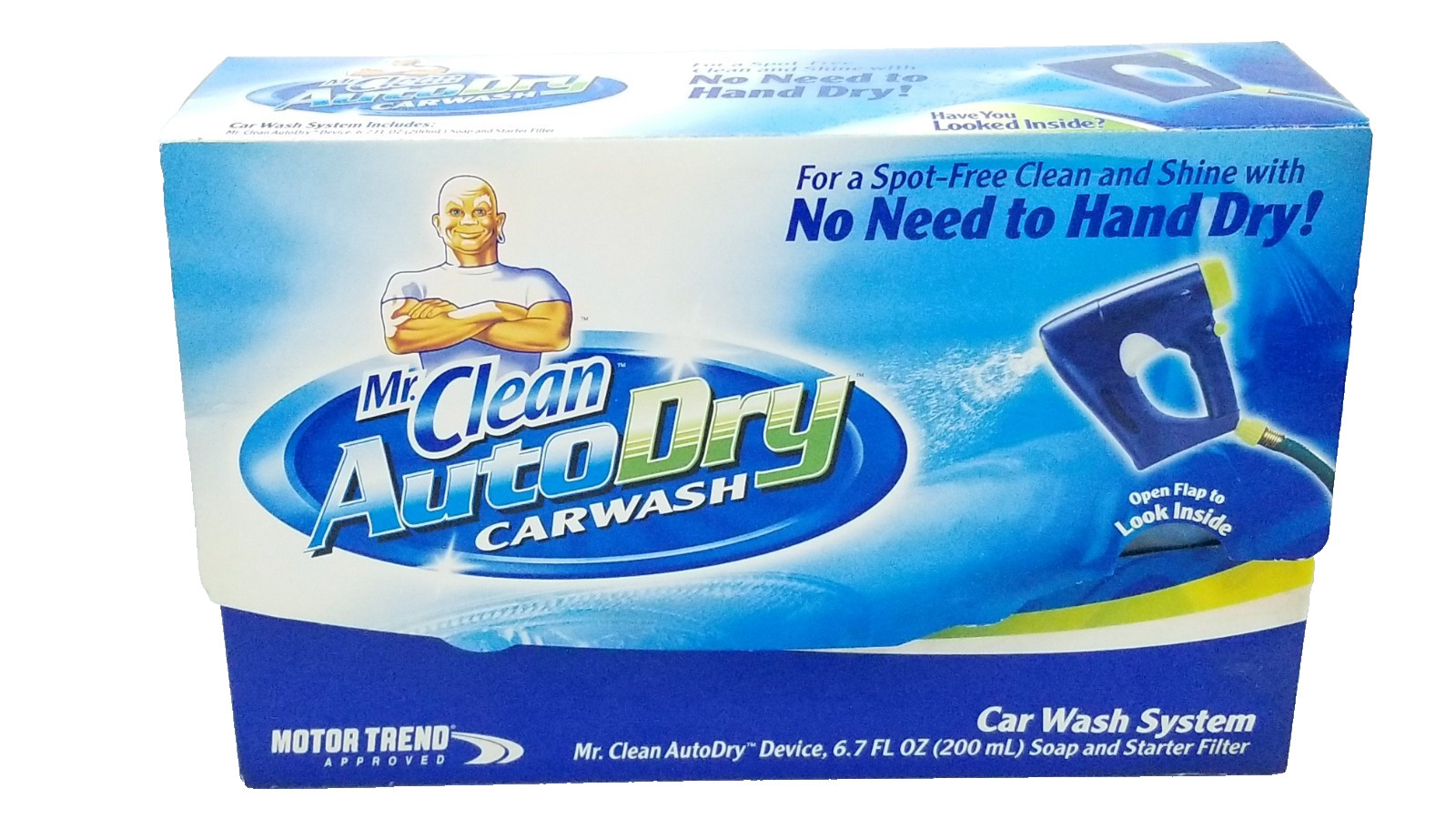 Mr. Clean Auto Dry Car Wash System Starter Kit NOS New