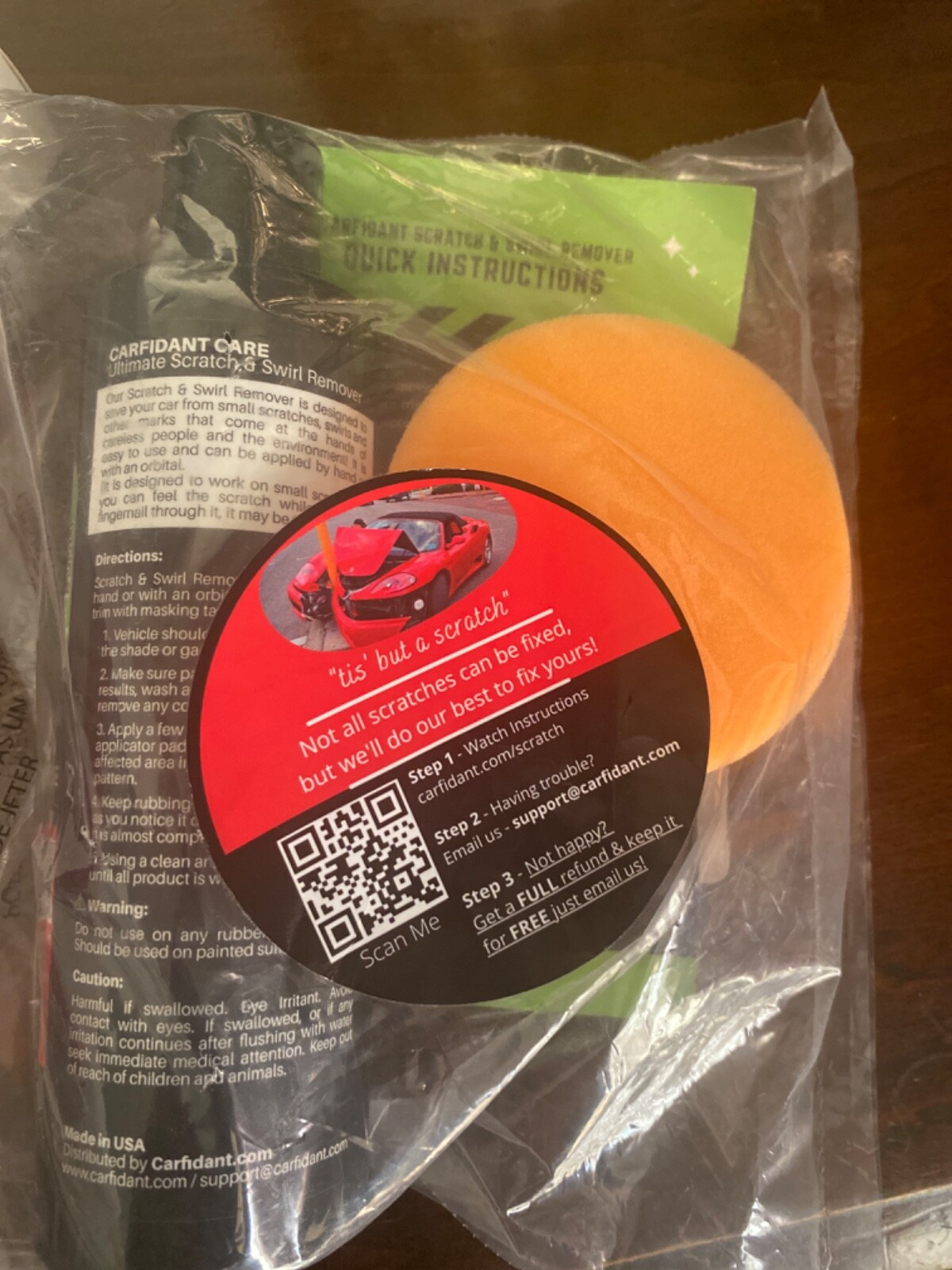 car scratch repair kit