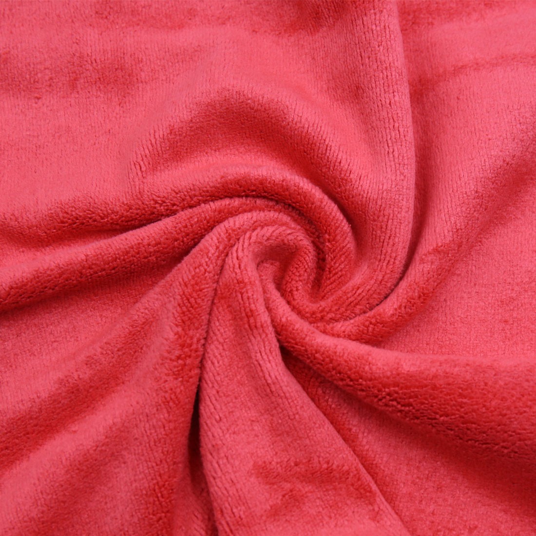 2pcs 40 x 40cm 400GSM Microfiber Car Cleaning Towels Drying Washing Cloth Red