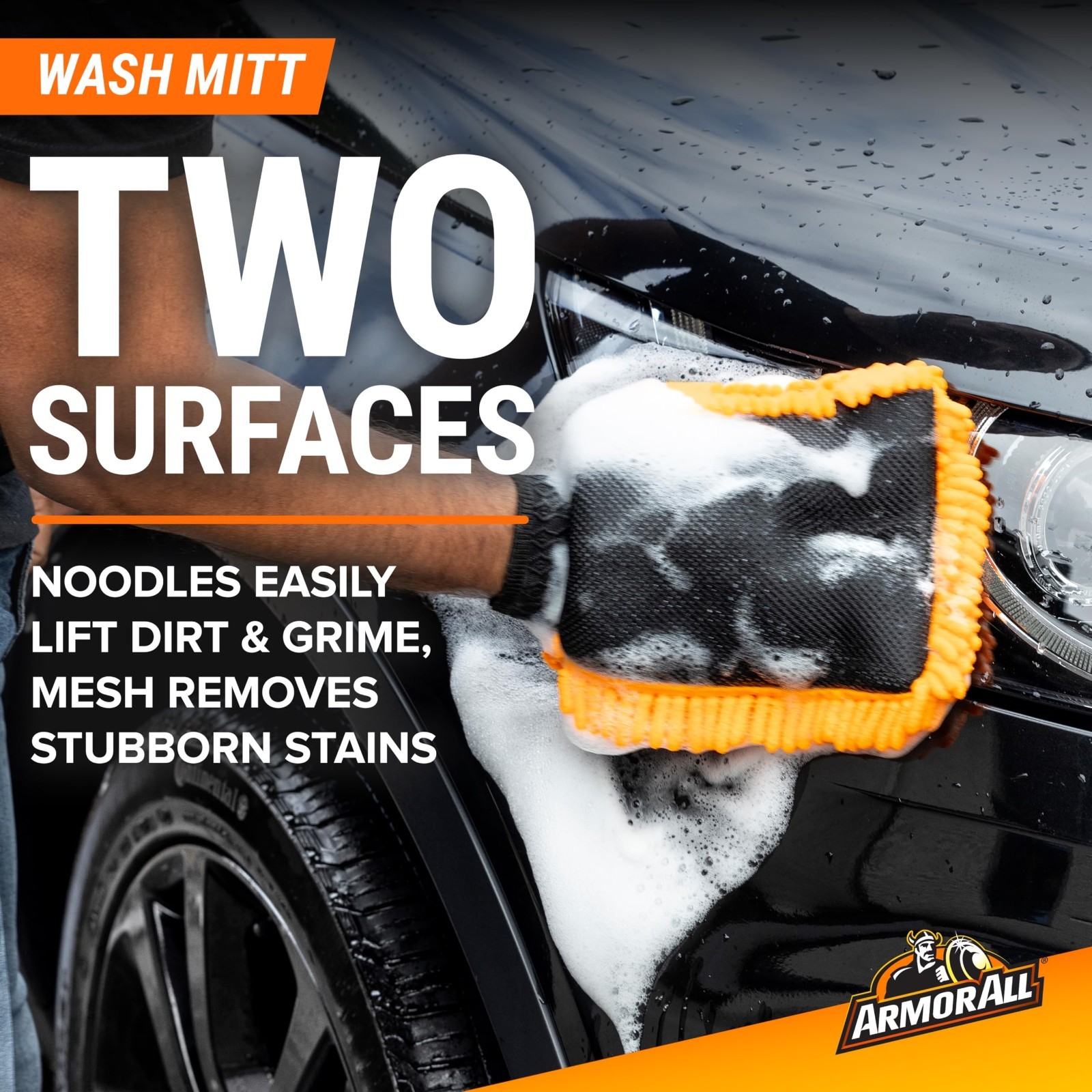 Car Cleaning Kit – Car Wash Soap, Wash Mitt, Microfiber Towel, Auto Detailing Su