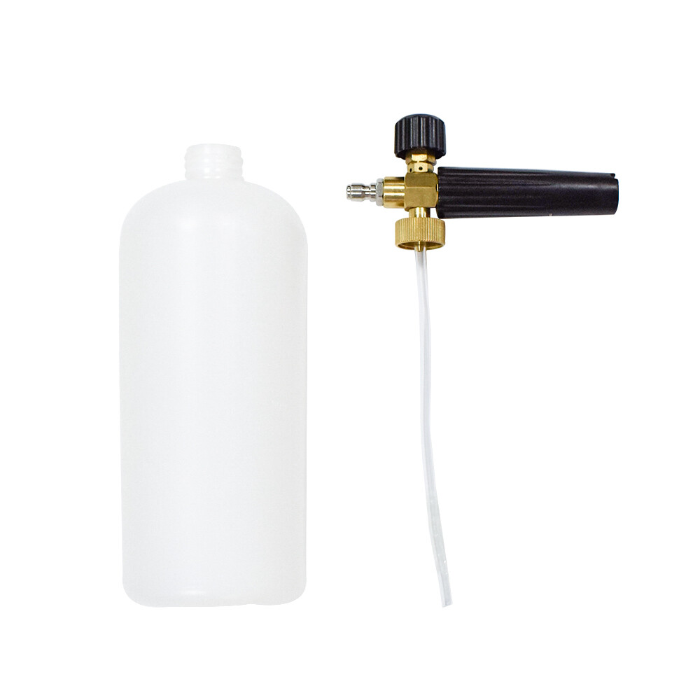 1L Bottle Car Wash Snow Foam Lance with 1/4″ Quick Connector Pressure Jet Washer