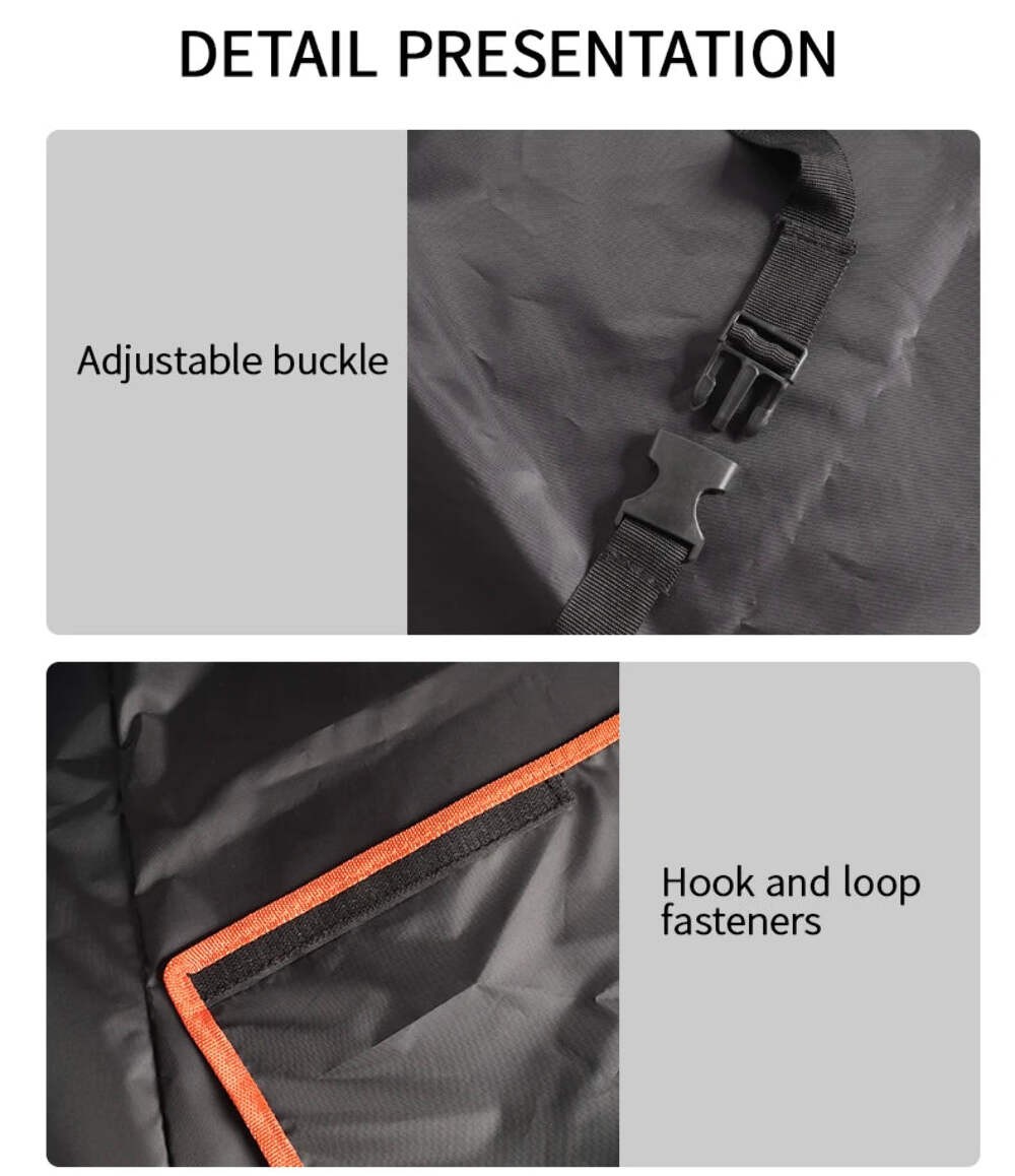 SUV Cargo Liner Waterproof Trunk Seat Cover for Back Area Universal Fit Interior