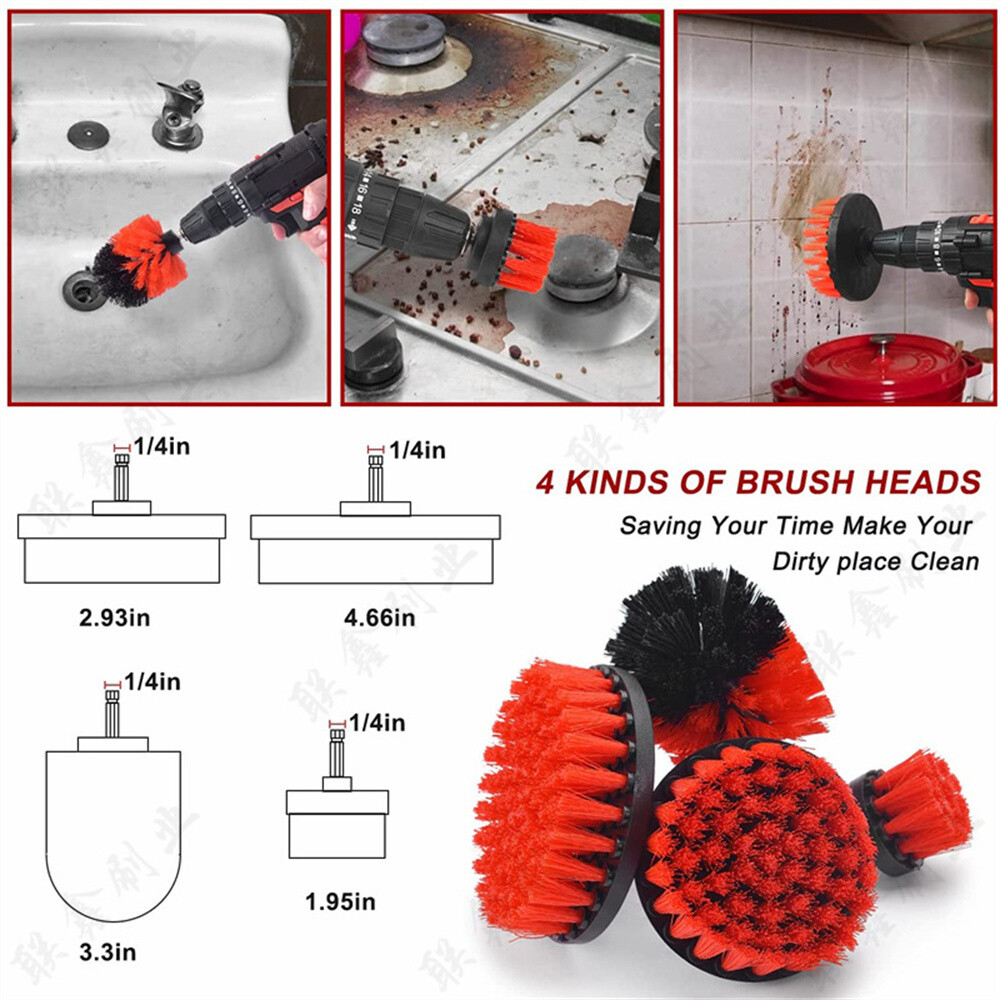 Car Detailing Brush Wash Auto Detailing Cleaning Kit Engine for Wheel Clean Set