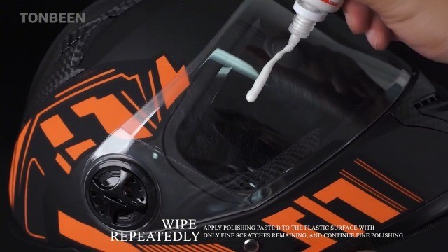 3-Level Plastic Scratch Remover & Polish Kit, 5-Piece Set for Headlights & Acryl