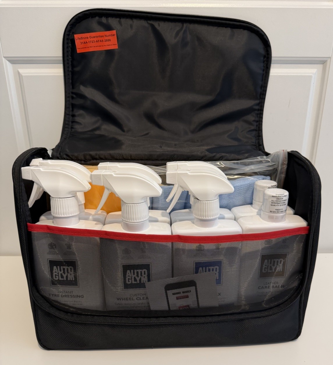 Autoglym Lifeshine Car Cleaning Kit with Audi Logo Sealed Never Used