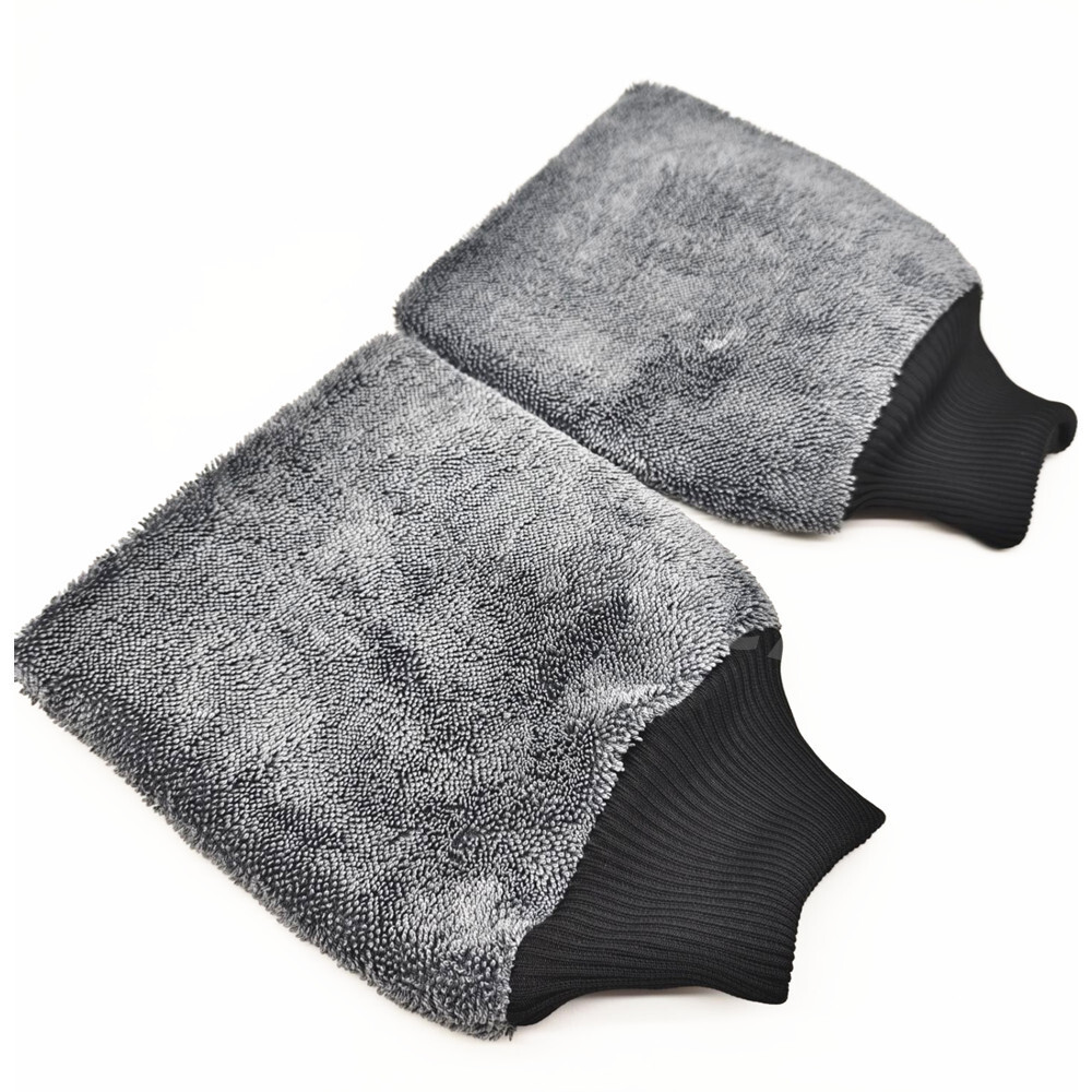 Car Thick Cleaning Cloth Glass Polish Cleaner Tools Wash Gloves Towel Window