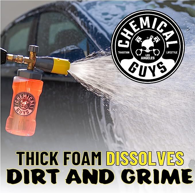 Chemical Guys EQP324 – Big Mouth Max Release Foam Cannon For Pressure Washers