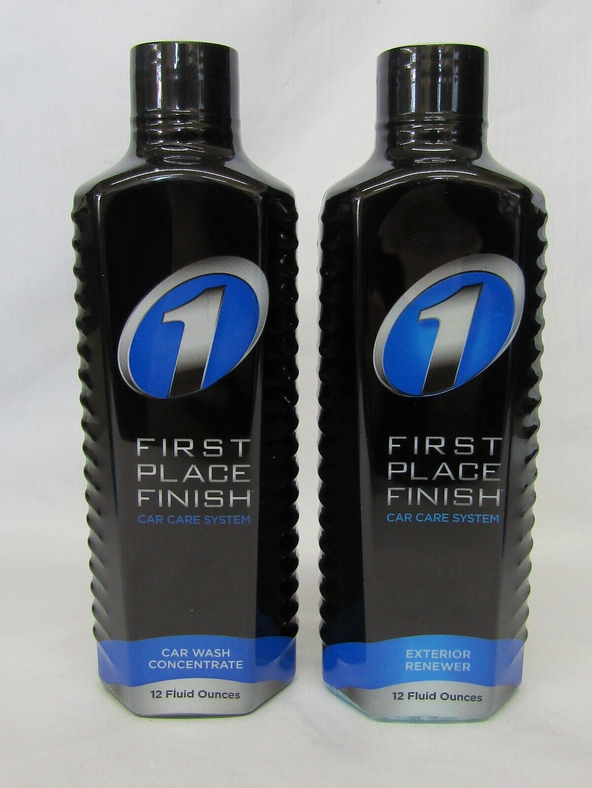 Lot of 2 – First Place Finish Car Care System Cleaning Kit (4 Bottle Sets)