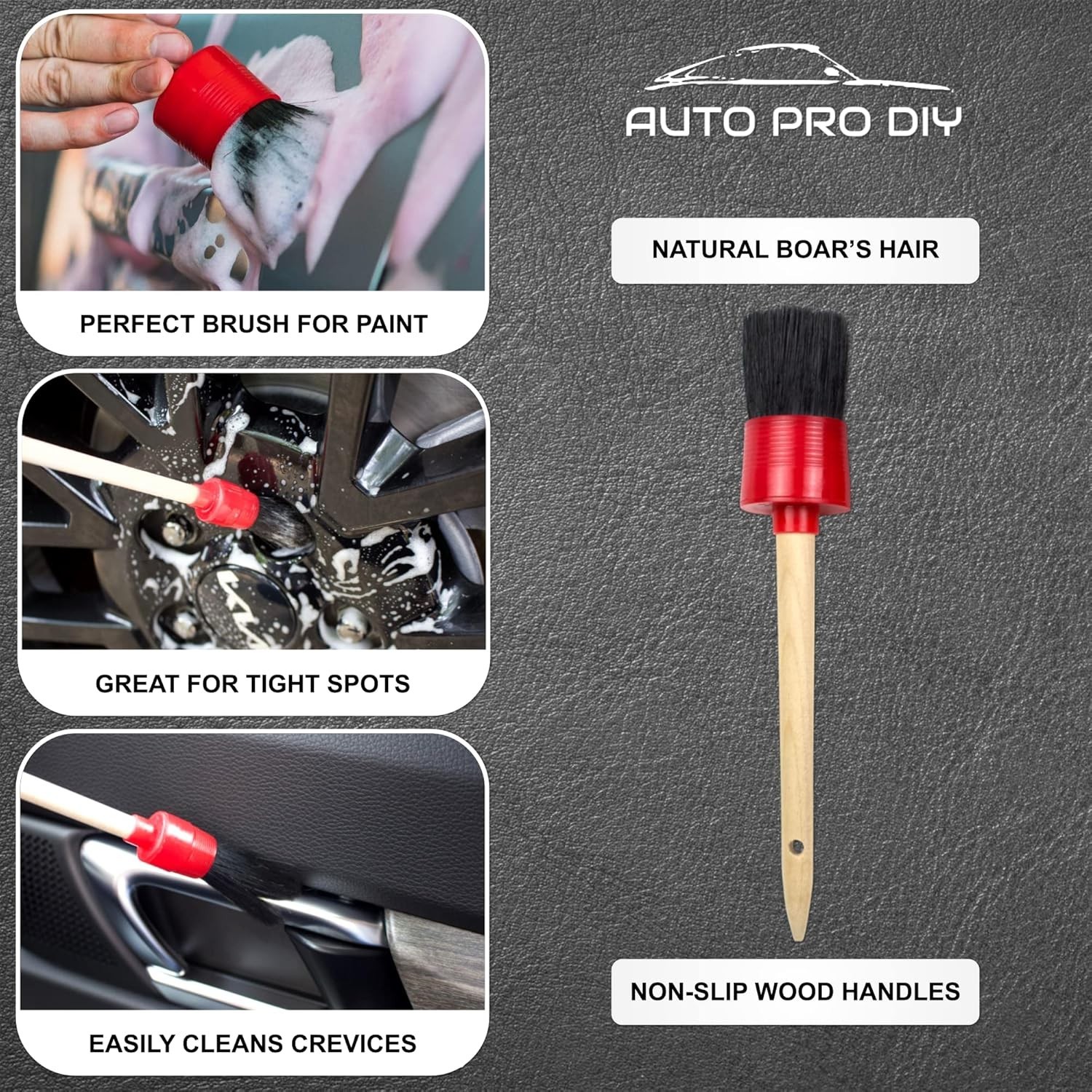 11 Piece Car Detailing Kit Set – Car Wheels, Exterior, Interior Cleaning Deta…