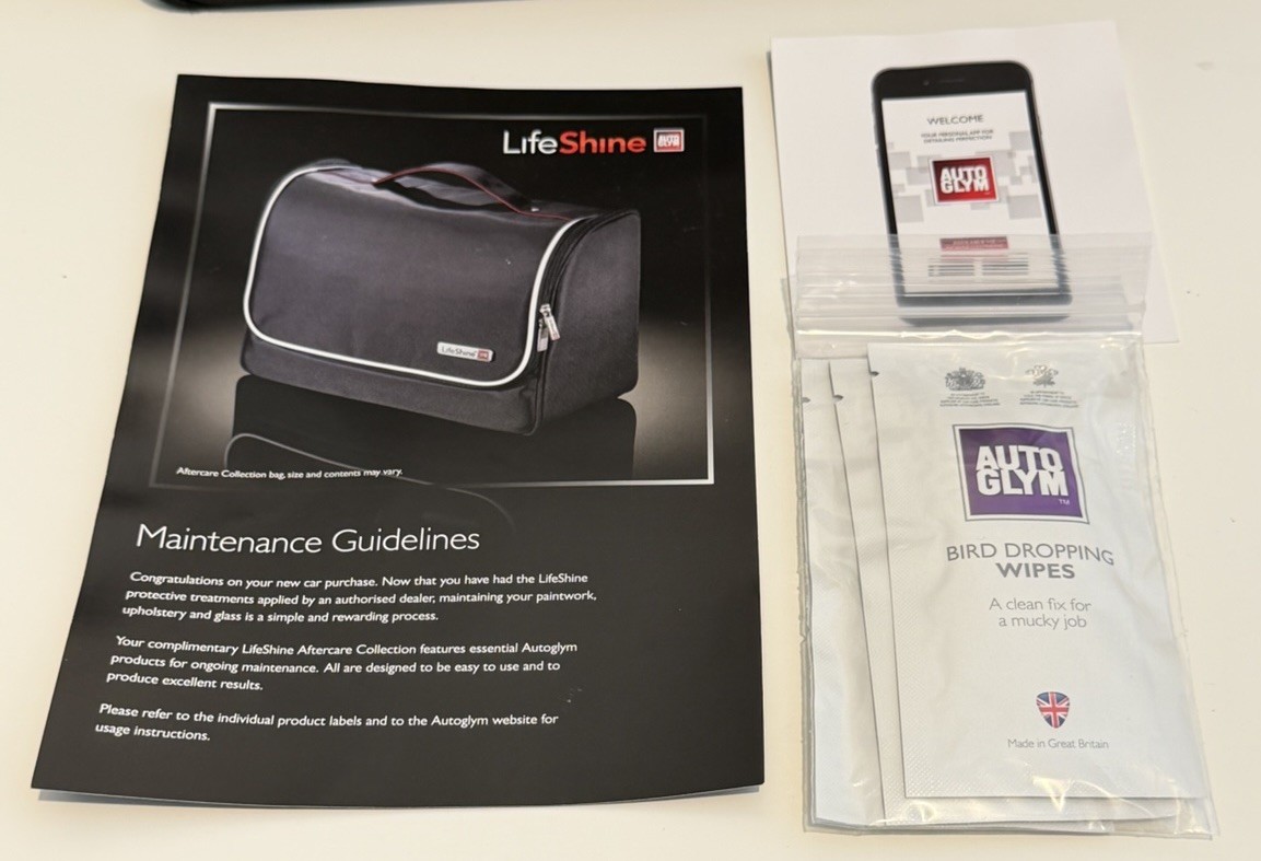 Autoglym Lifeshine Car Cleaning Kit with Audi Logo Sealed Never Used
