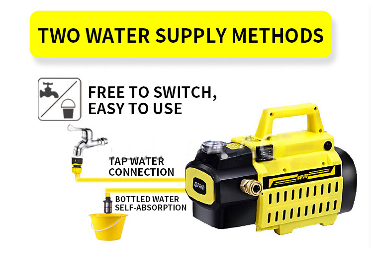 Car Washing Machine Household 220v Washing Machine High Pressure Water Gun S3