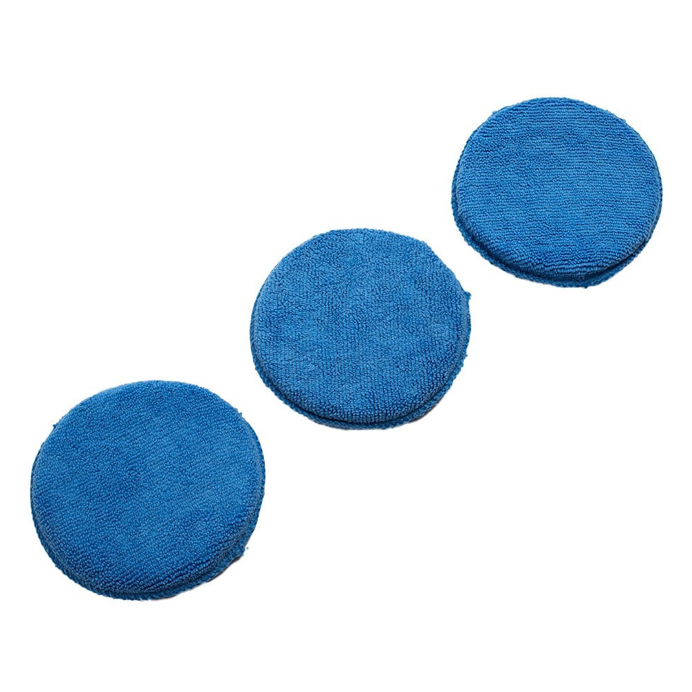 10Pcs Auto Car Waxing Polish Foam Sponge Wax Applicator Cleaning Washing Pads AU