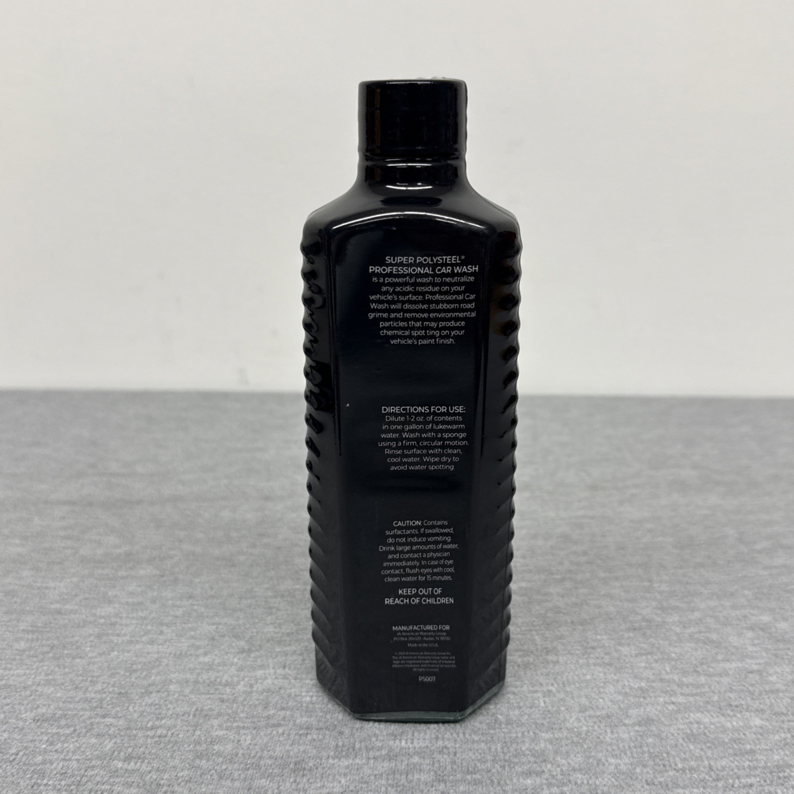 Super Polysteel Professional Car Wash With Acid Rain Neutralizer 12fl Oz