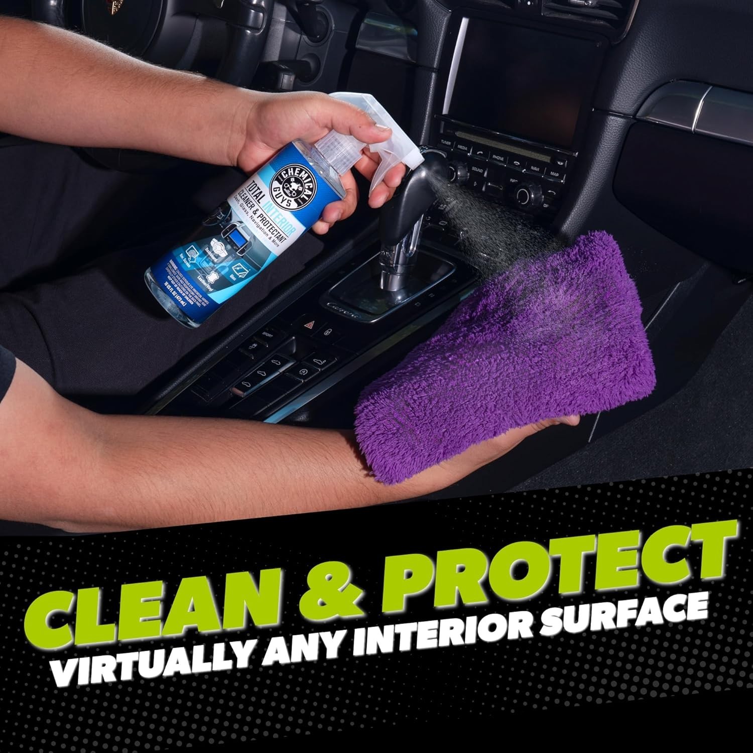 Clean and Shine Car Wash Starter Kit – 7-Piece Set with 3 x 16 oz