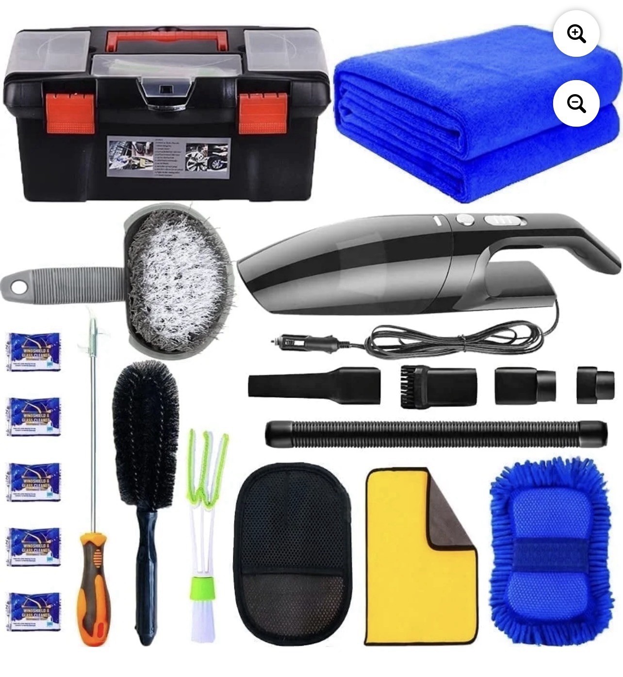YILAIRIOU Car Cleaning Kit Car Wash Kit High Power Car Vacuum Car Interior Clean