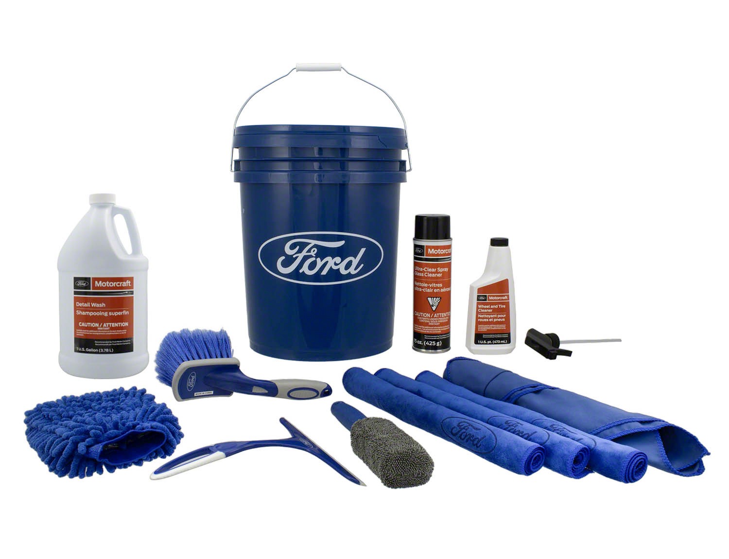 Ford Performance M-FPP-CLEAN2 Exterior Cleaning Car Wash Detailing Bucket Kit
