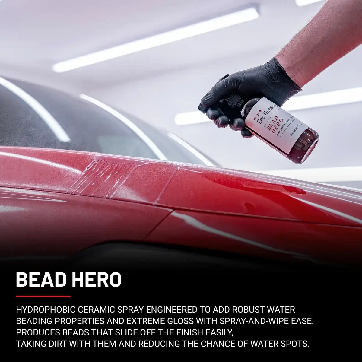 Dr. Beasley’s Bead Hero – Hydrophobic Ceramic Spray Coating 12oz