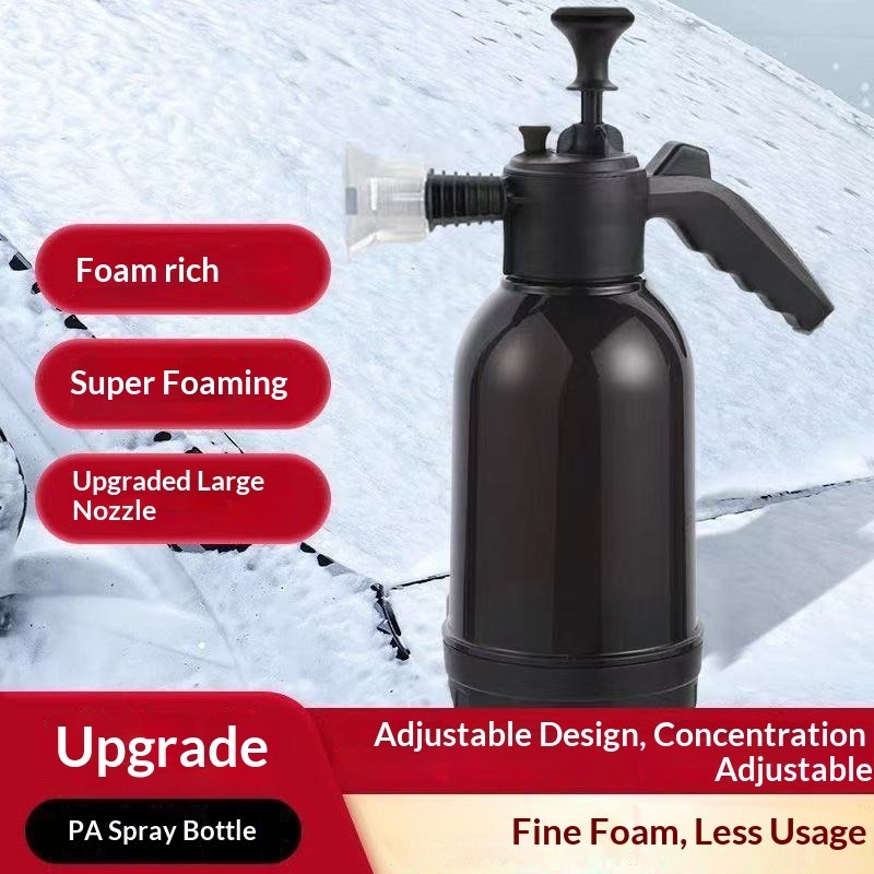 2L Car Wash Pump Foam Sprayer Hand Held Wash Spray Bottle Snow Foam Detailing US