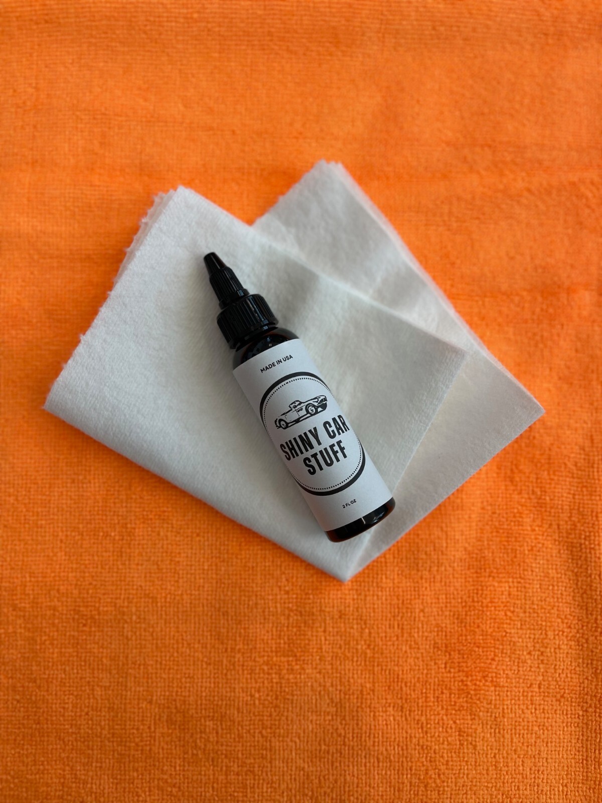 Shiny Car Stuff 2oz + 2 FREE Application Towels SCS2