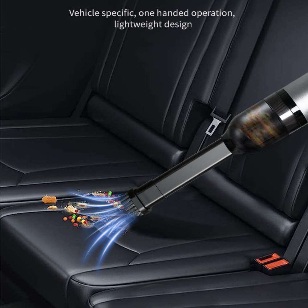Slim F500Plus Car Vacuum 15000PA High Power 4in1 Portable Mini Vacuum Low Noise