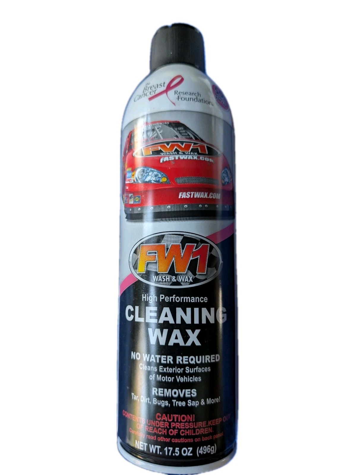 FW1 Cleaning Wax WATERLESS DETAIL SYSTEM Carnauba Car Wash NEW FULL No Water Req