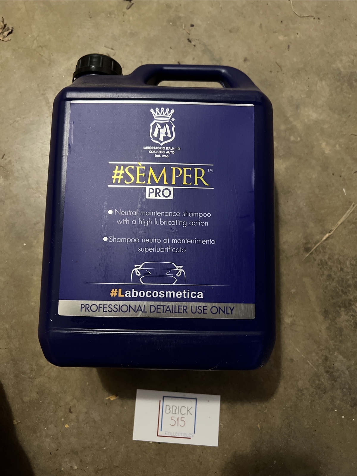 Semper Pro: Neutral Maintanence Car shampoo By MA-FRA 4.5L LAB43 Made In Italy
