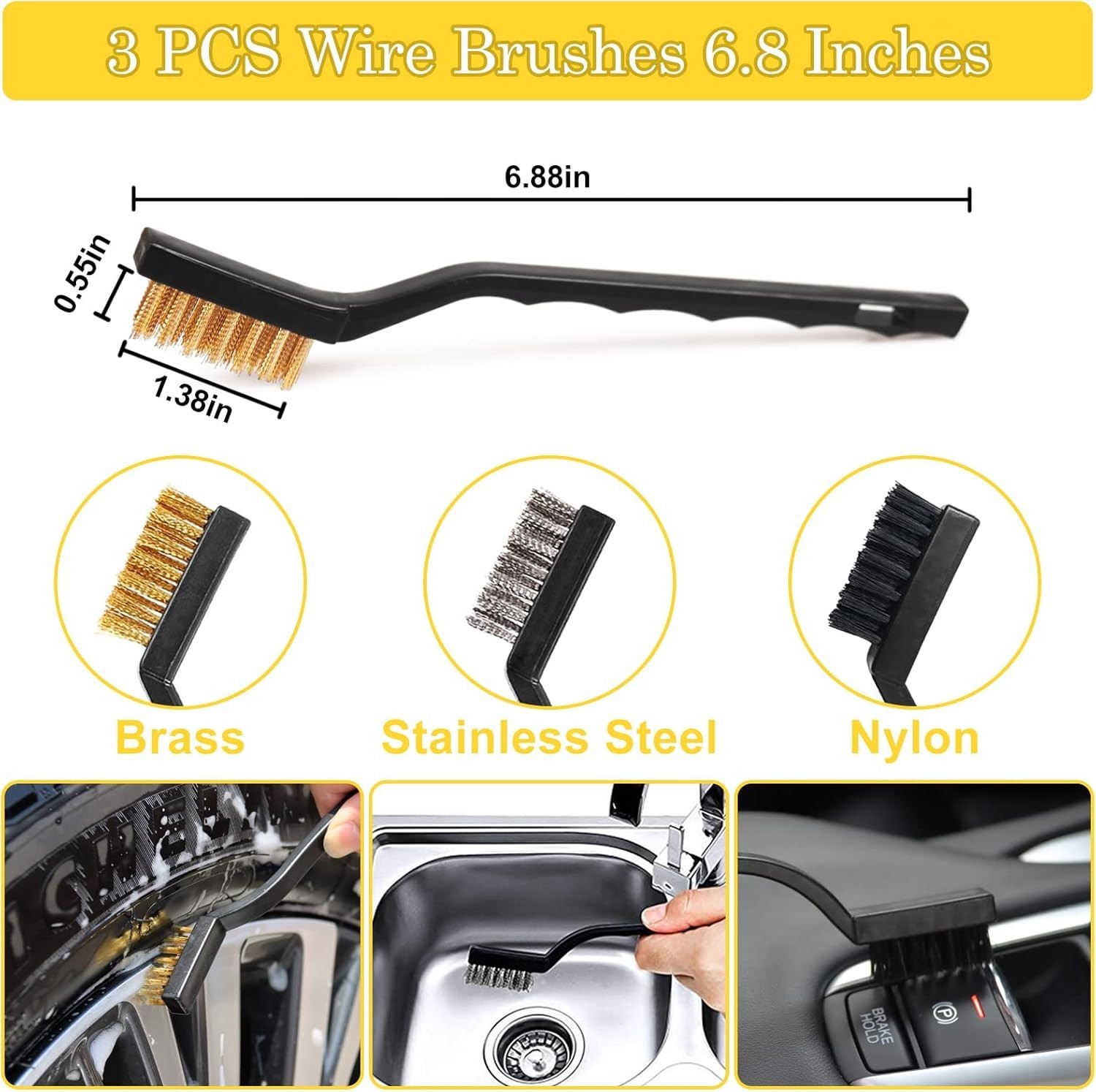 Ultimate 27-Pc Car Cleaning Tools Set – Brushes & Accessories for Every Surface