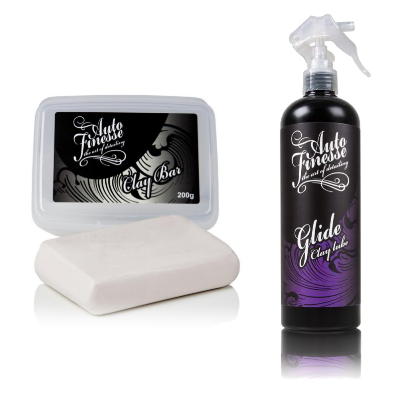 Auto Finesse Clay Bar 200g + Glide 500ml