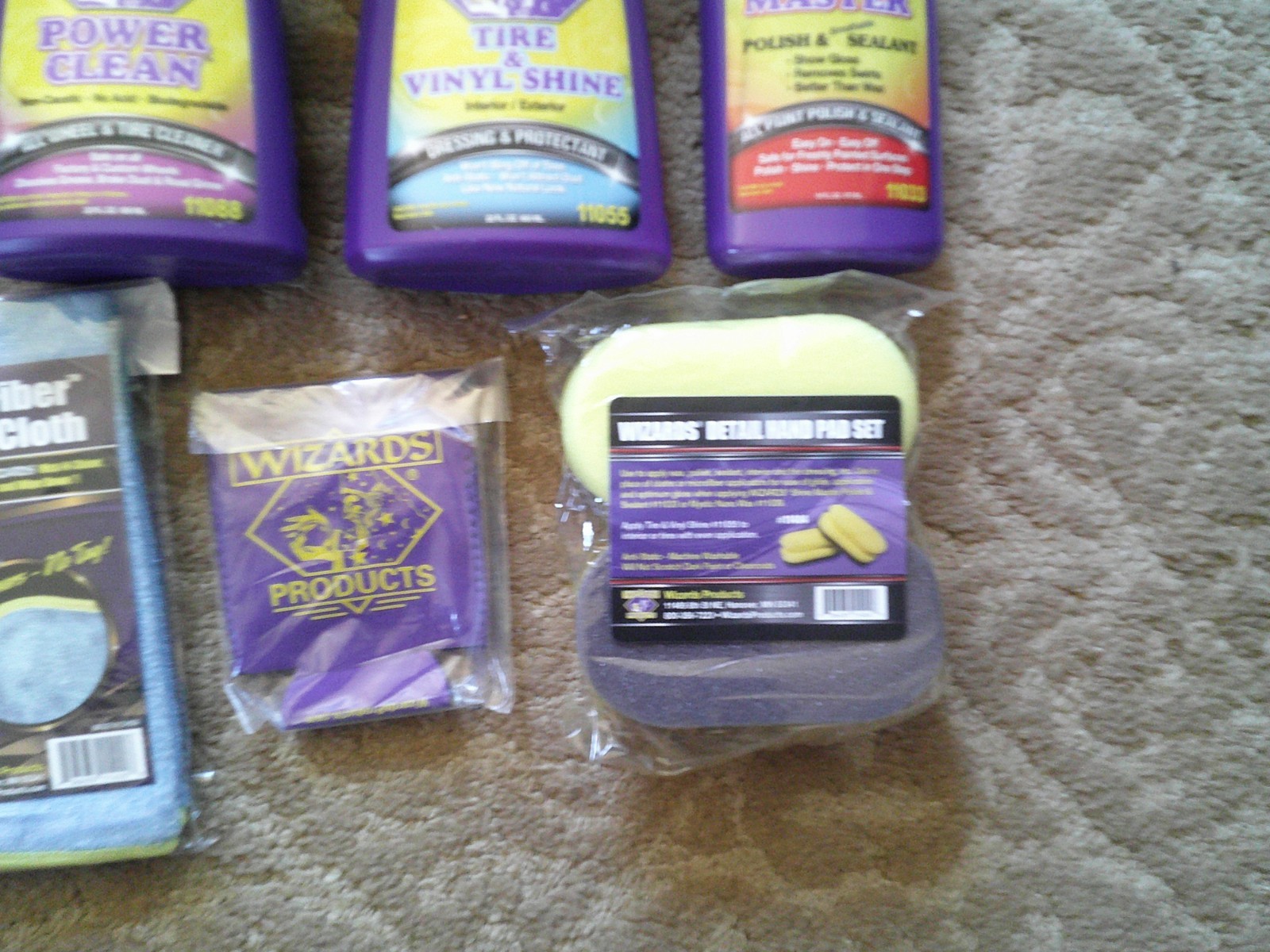 Wizards Car Detailing Kit+ 10 Piece Kit W/Cooler+ #99004+ BRAND NEW!
